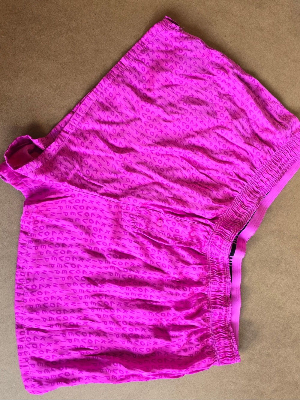 PINK pajama shorts